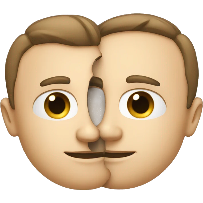 2 people looking at each other  emoji
