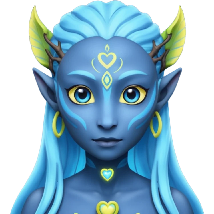 na'vi with love eye heart emoji
