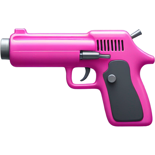 pink Water Pistol Emoji emoji