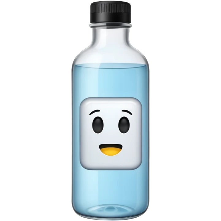 démaquillant avec ecriture emoji