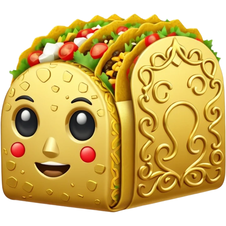 Taco Lucky block emoji