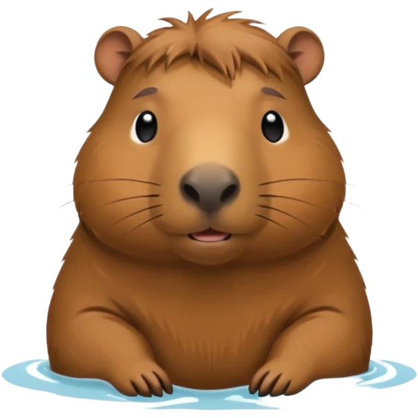 Capybara emoji