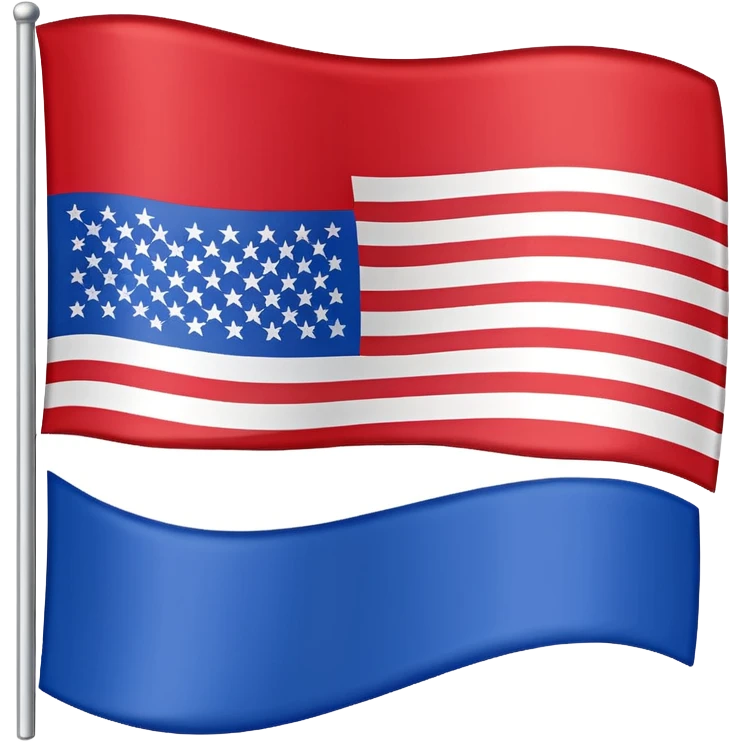 A flag with three ho emoji