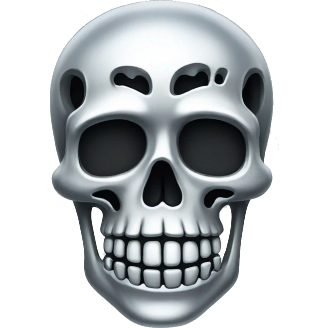 Chrome skeleton  emoji