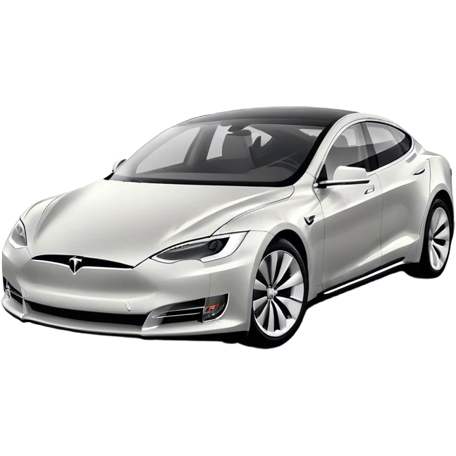 Tesla Model S - Tesla (Model Year: 2022) (Iconic colour: Silver) emoji