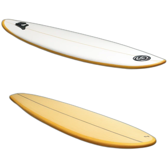 Capi barra sur une planche de surf emoji