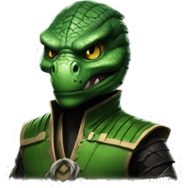Mortal kombat Reptile emoji