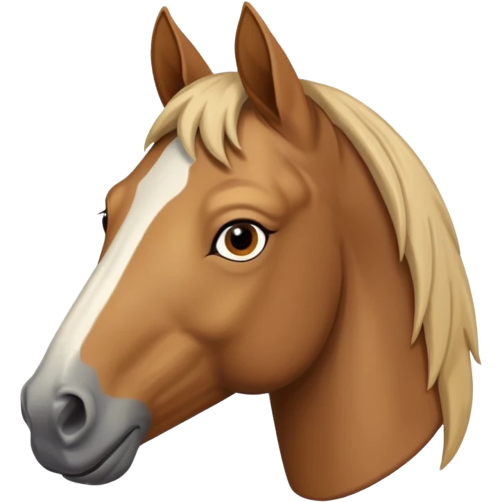 Horse smirk or something like uff reaction of horse bojack emoji