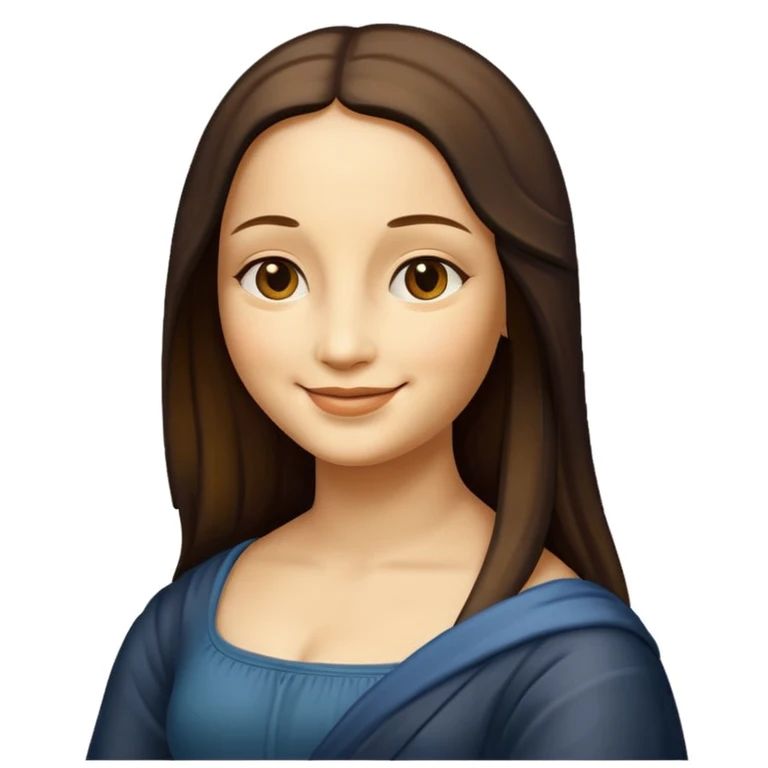 monalisa painting emoji