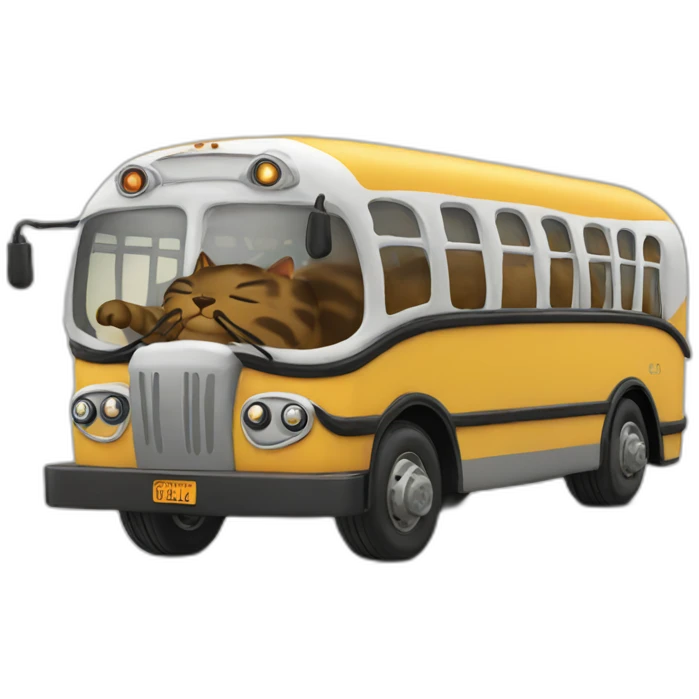 cat bus emoji
