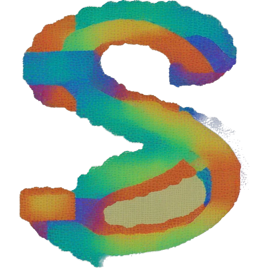 YES written in hex color 2CD5C4 emoji