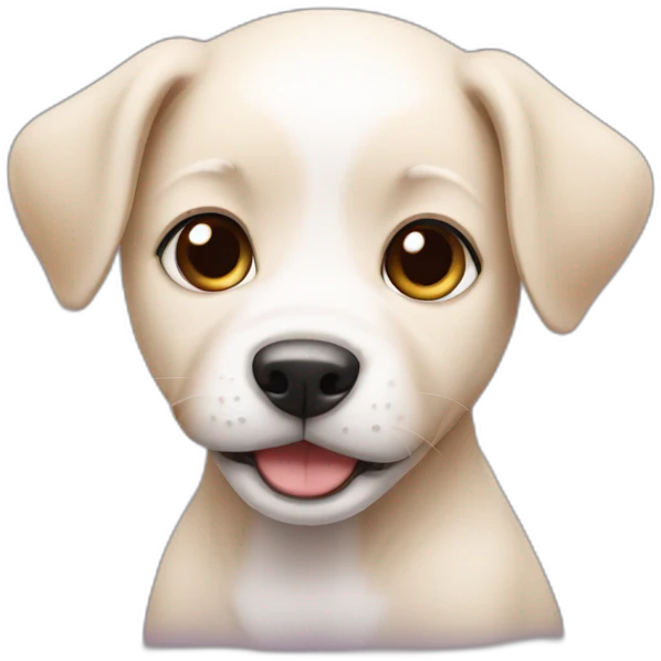 Baby dog emoji