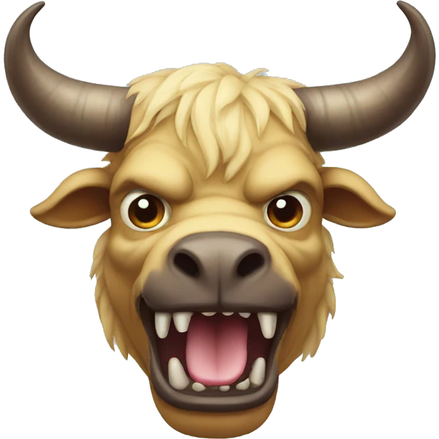 bull monster emoji