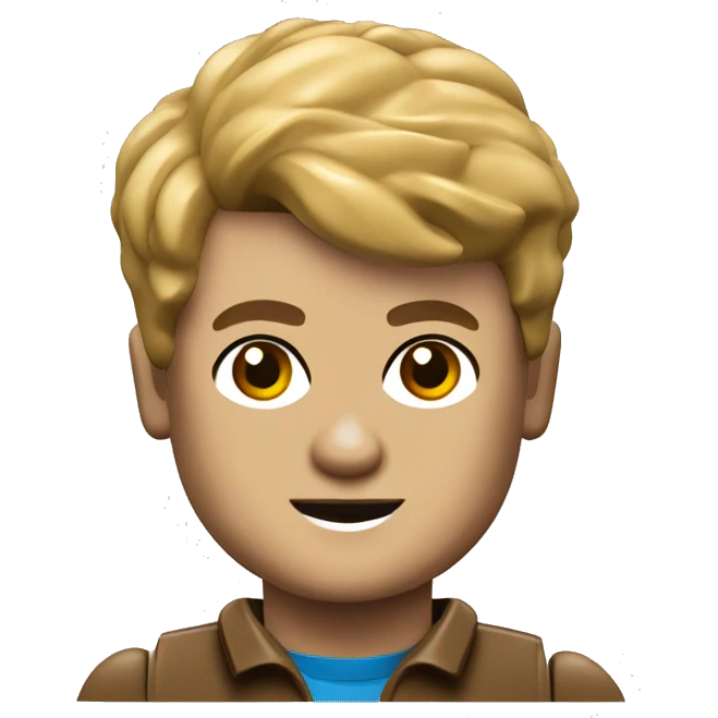 graphics designer lego young man emoji