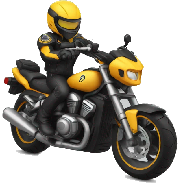 talon sur moto emoji