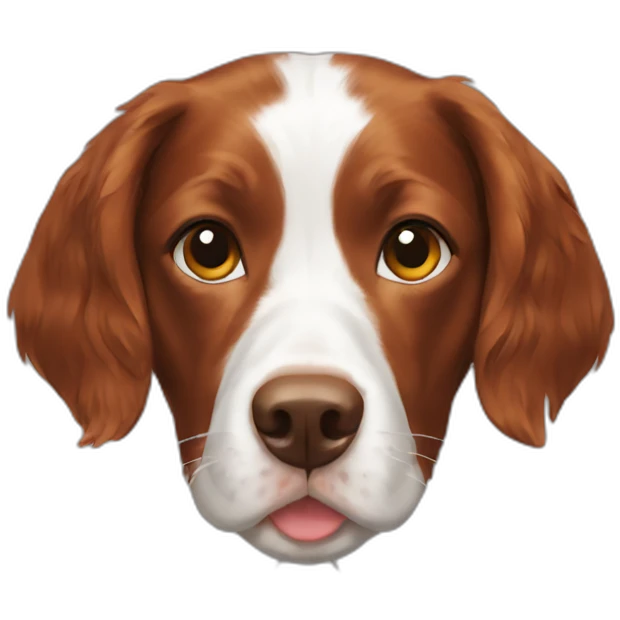 Brittany spaniel emoji