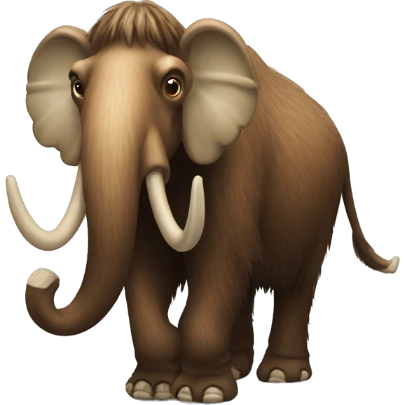 Drunk mammoth emoji