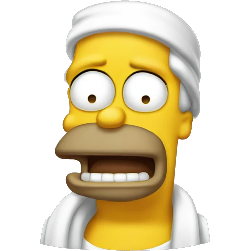 homer burps emoji