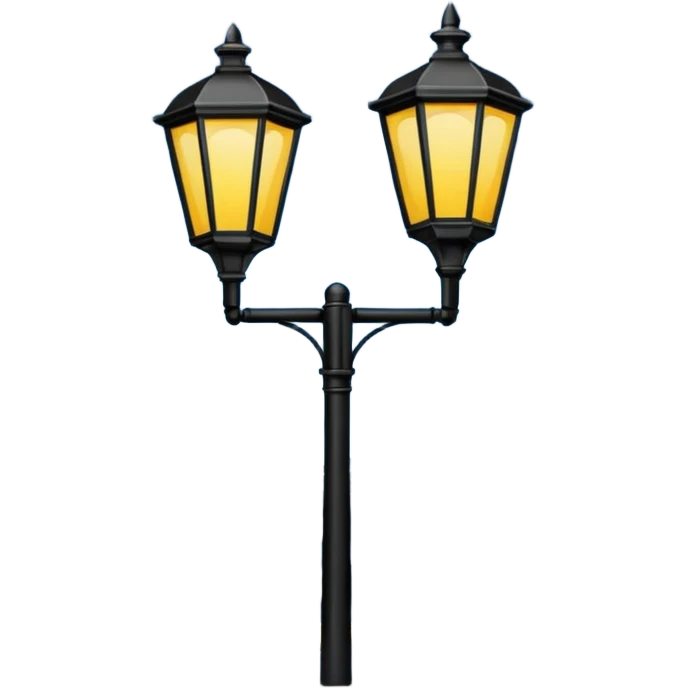 streetlights, US emoji