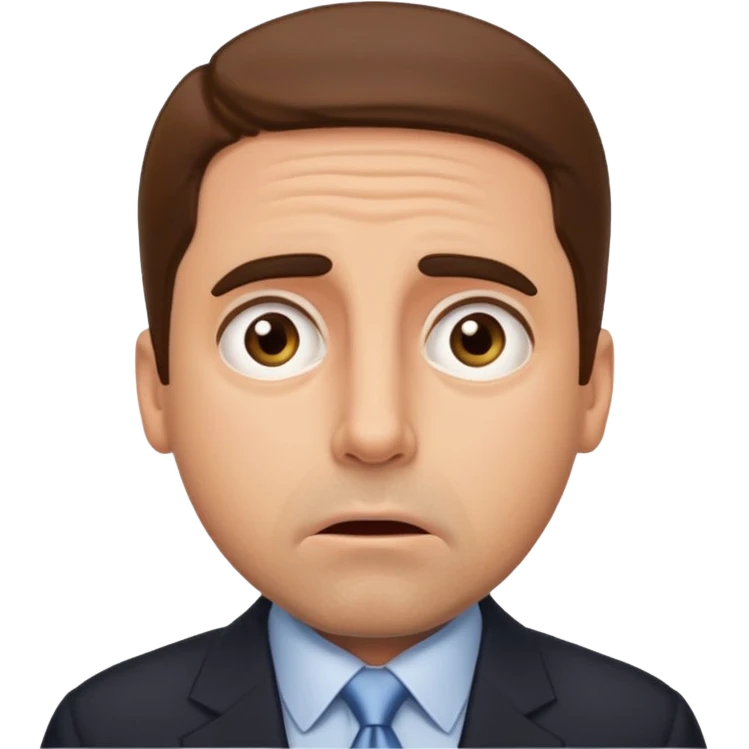 the office michael saying NO  GOD NO emoji