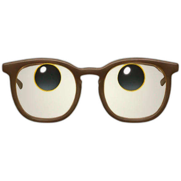 eyeglass emoji