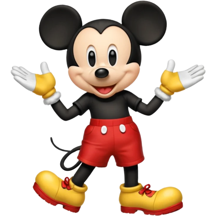 Mickey mouse emoji