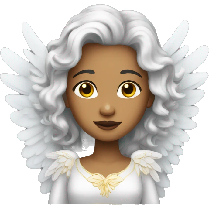 Angel chanteuse emoji