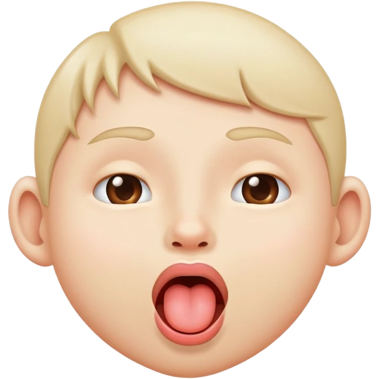 teasing face sticking out tongue emoji