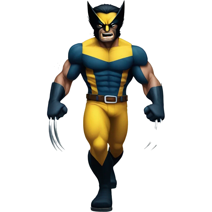 full body wolverine emoji