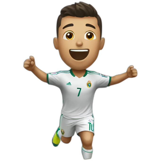 ronaldo celebration emoji