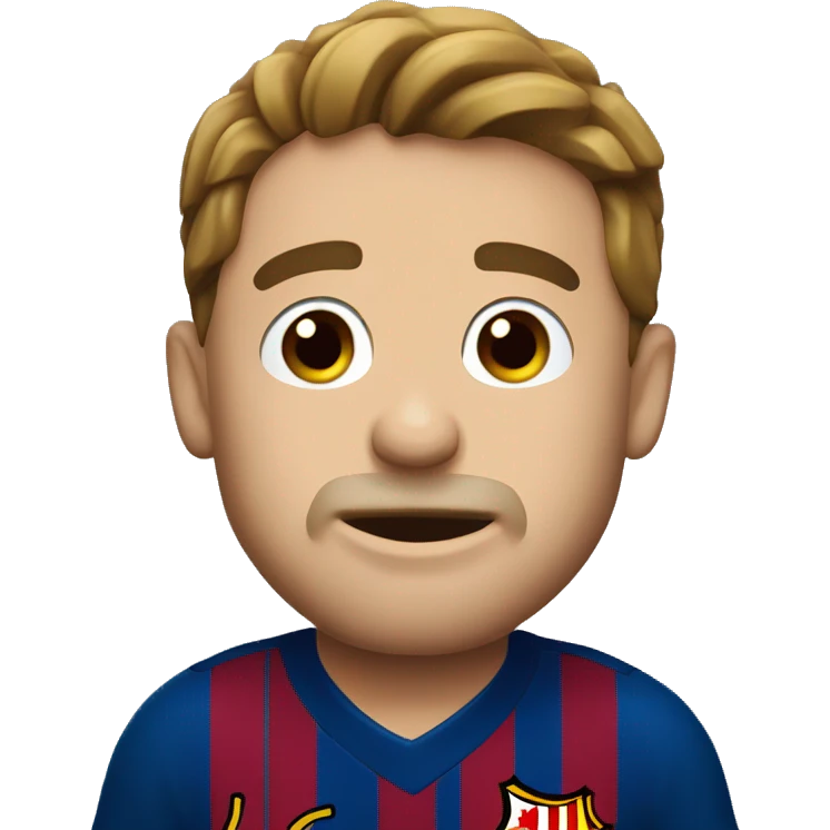 Fc Barcelona logo emoji