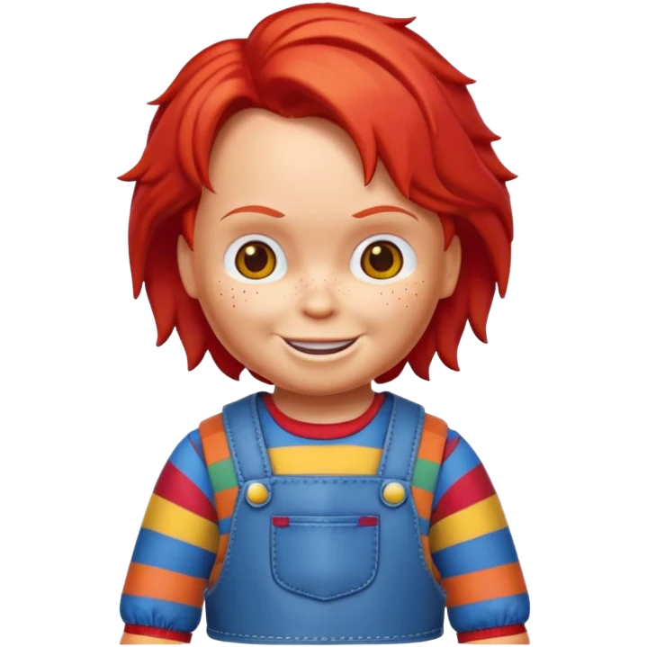 Un emojin de chuky emoji