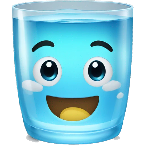 Water-in-glass emoji