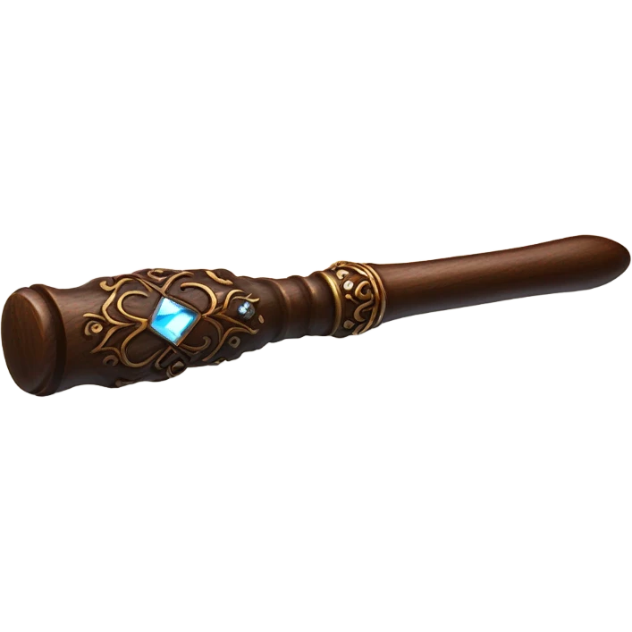 realistic magic wand  emoji