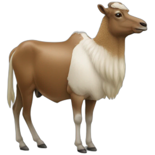 un chameau sur macron emoji