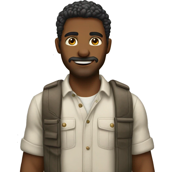 Homem com o polegar pra cima emoji