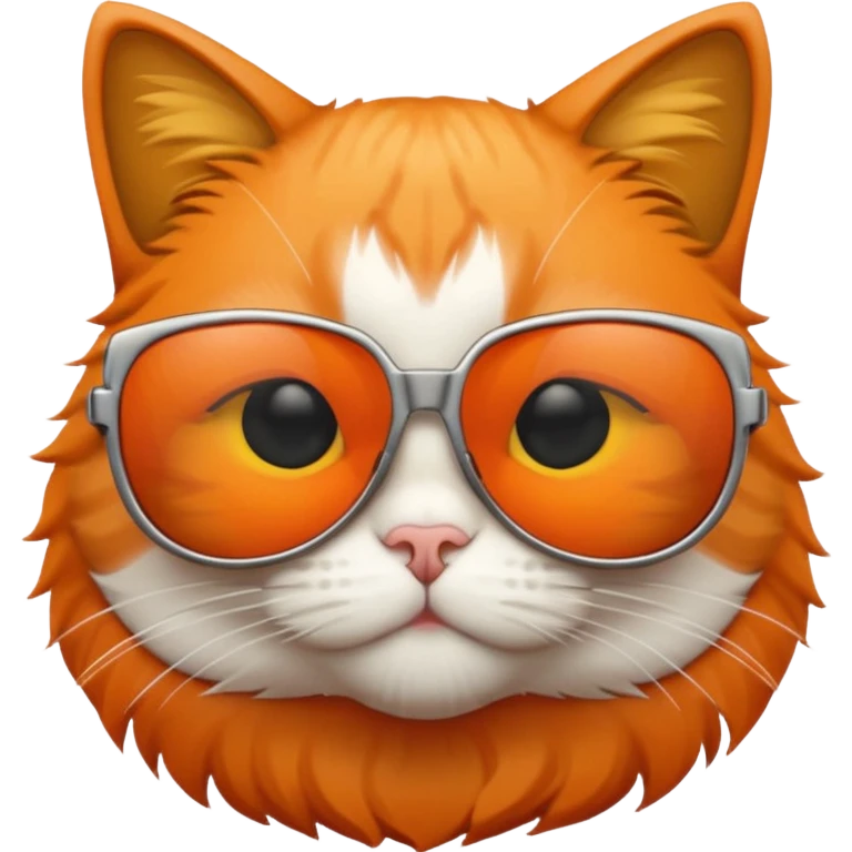 Cat wearing sunglasses emoji