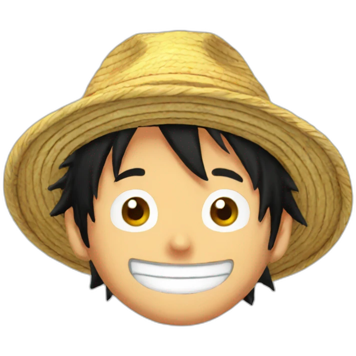 luffy hat emoji