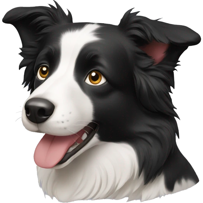 Border collie emoji