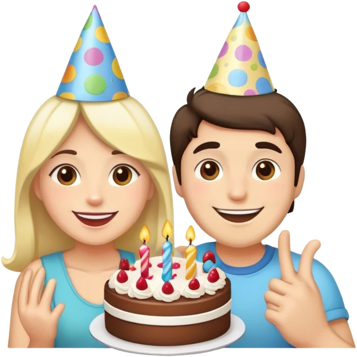 Pumeluff feiert Geburtstag emoji