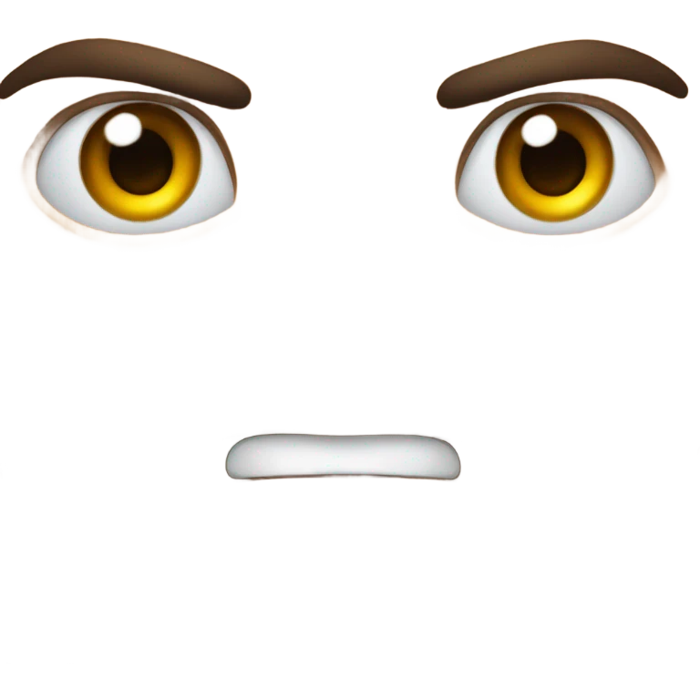 Angry eye twitch emoji
