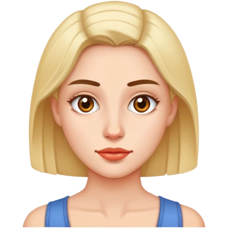 Woman without  anything  emoji
