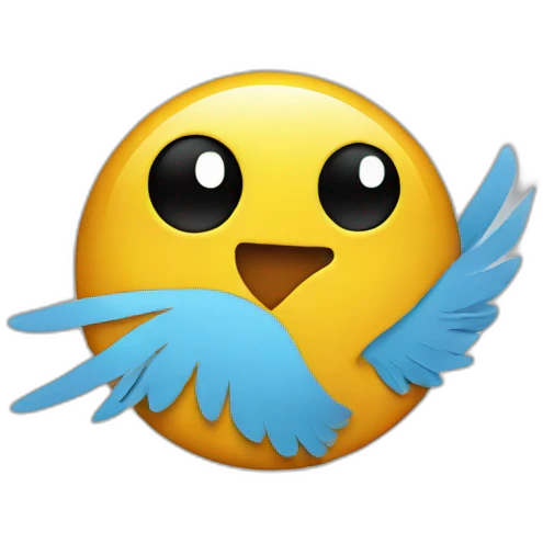 twitter logo emoji