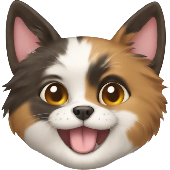cat dog emoji