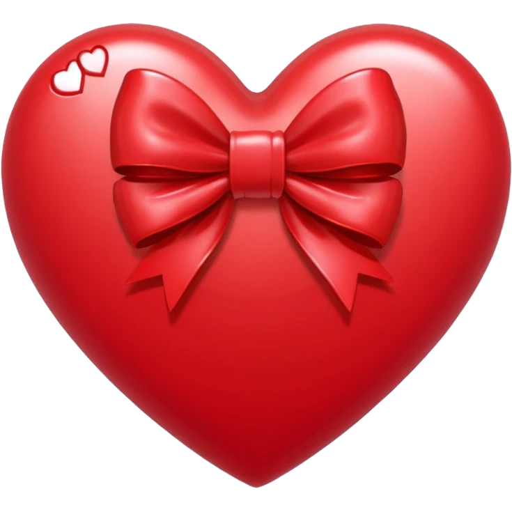 heart with a bow, kpop emoji