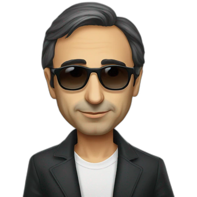 Éric Zemmour with sunglasses emoji