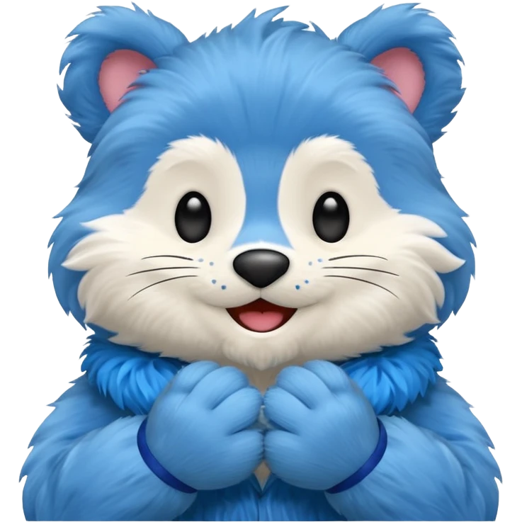 Huggy wuggy from poppy playtime emoji