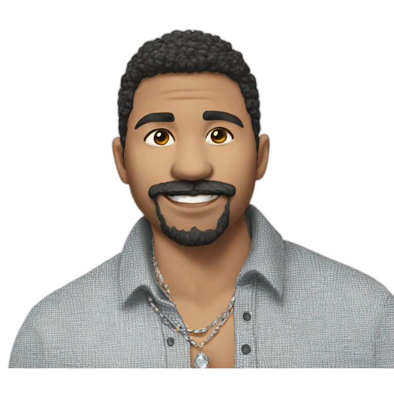 handsome man smiling at camera emoji