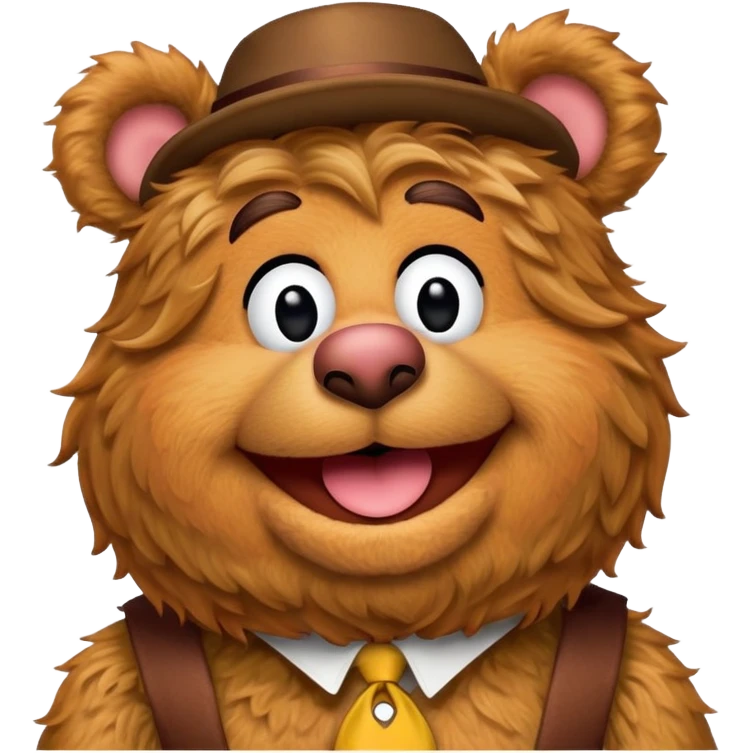 Fozzie the bear emoji emoji