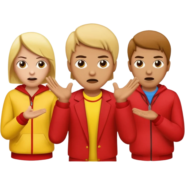 a person arguing with patriotic China-loving “50 cent army” emoji